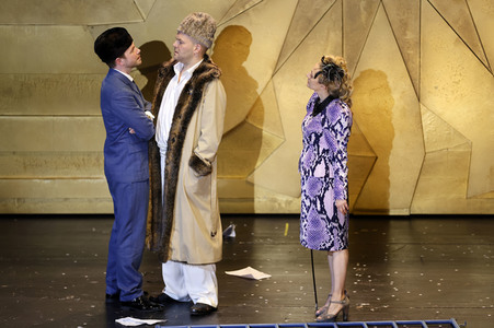 Theaterprobe 'Auferstehung' in Berlin