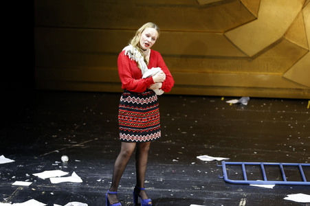 Theaterprobe 'Auferstehung' in Berlin
