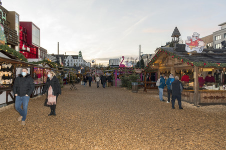 Weihnachtsmarkt 'Santa Pauli' in Hamburg