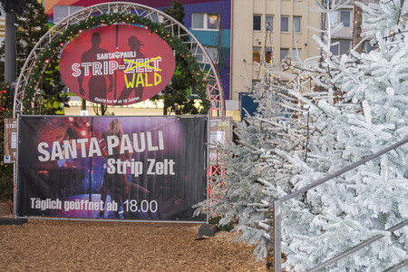 Weihnachtsmarkt 'Santa Pauli' in Hamburg