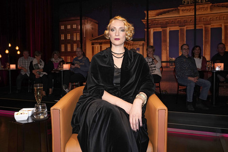 Talkshow 'Riverboat' in Berlin