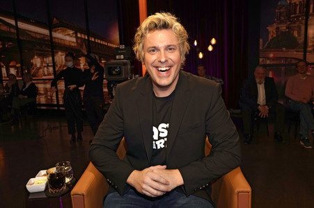 Talkshow 'Riverboat' in Berlin