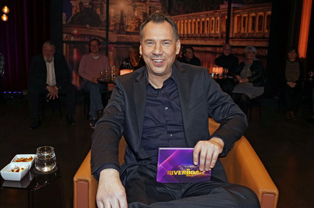 Talkshow 'Riverboat' in Berlin