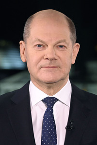 Neujahrsansprache des Bundeskanzlers Olaf Scholz in Berlin