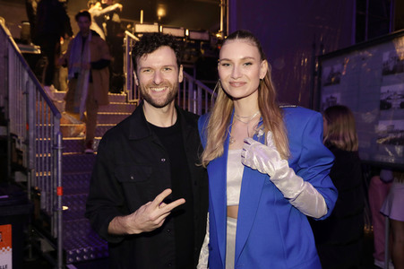 Silvestershow 'Celebrate at the Gate - Willkommen 2022' in Berlin