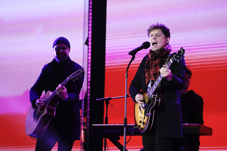 Silvestershow 'Celebrate at the Gate - Willkommen 2022' in Berlin