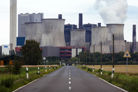 Das Braunkohle-Kraftwerk Niederaußem