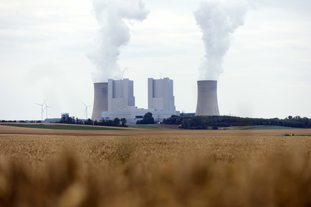 Das Braunkohle-Kraftwerk Neurath