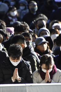 Neujahrstag in Tokio