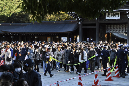 Neujahrstag in Tokio