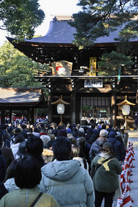 Neujahrstag in Tokio