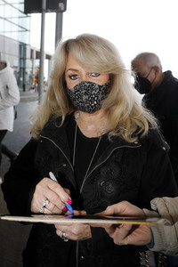 Abreise von Bonnie Tyler aus Berlin