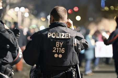 Impfgegner-Demo in Nürnberg