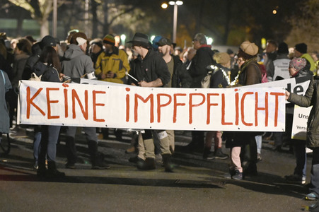 Impfgegner-Demo in Nürnberg