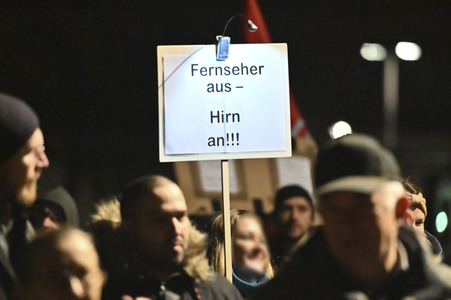 Impfgegner-Demo in Nürnberg
