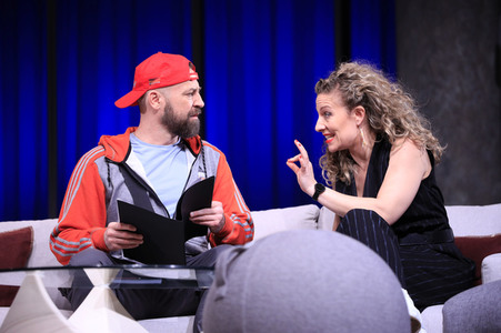 Theaterprobe 'Rent a Friend' in Berlin