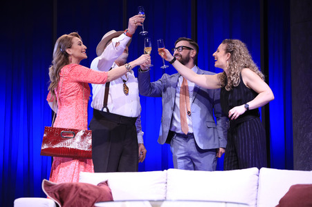 Theaterprobe 'Rent a Friend' in Berlin