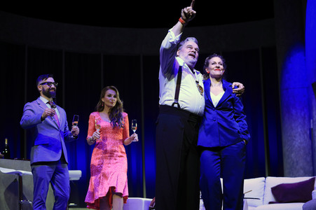 Theaterprobe 'Rent a Friend' in Berlin