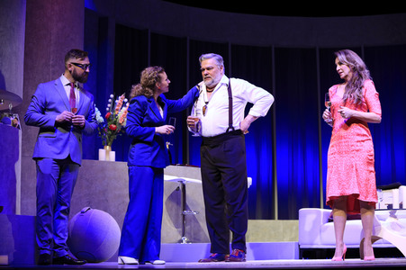 Theaterprobe 'Rent a Friend' in Berlin