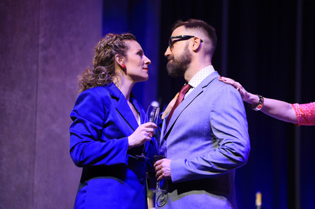 Theaterprobe 'Rent a Friend' in Berlin