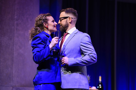 Theaterprobe 'Rent a Friend' in Berlin