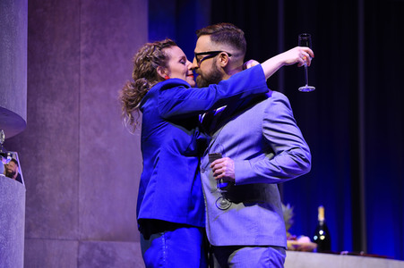 Theaterprobe 'Rent a Friend' in Berlin