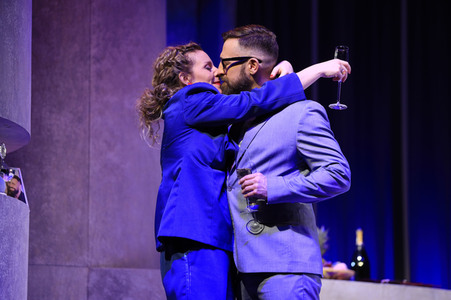 Theaterprobe 'Rent a Friend' in Berlin