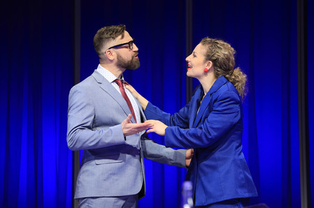 Theaterprobe 'Rent a Friend' in Berlin