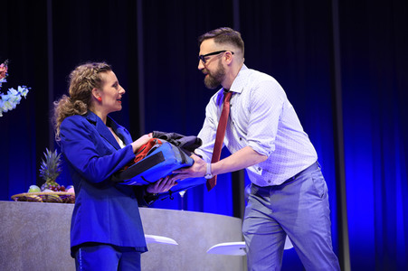 Theaterprobe 'Rent a Friend' in Berlin