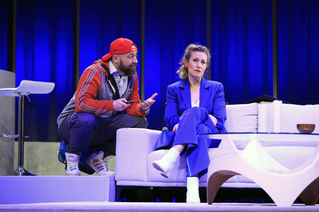 Theaterprobe 'Rent a Friend' in Berlin