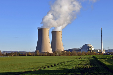 Das Kernkraftwerk Grohnde vor der Abschaltung