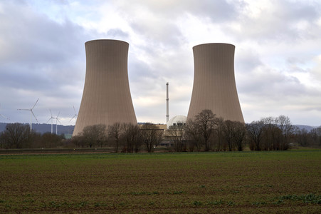 Kernkraftwerk Grohnde nach der Stillegung