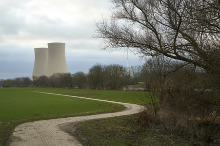 Kernkraftwerk Grohnde nach der Stillegung