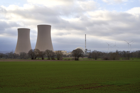 Kernkraftwerk Grohnde nach der Stillegung
