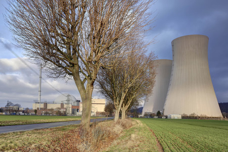 Kernkraftwerk Grohnde nach der Stillegung