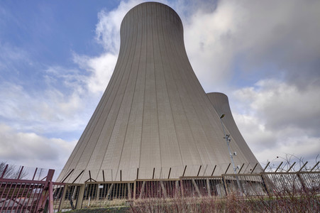 Kernkraftwerk Grohnde nach der Stillegung