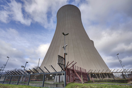Kernkraftwerk Grohnde nach der Stillegung