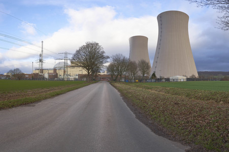 Kernkraftwerk Grohnde nach der Stillegung