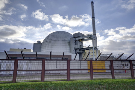 Kernkraftwerk Grohnde nach der Stillegung