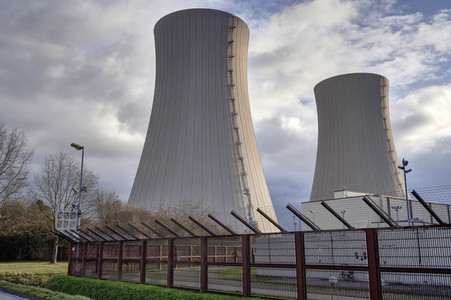 Kernkraftwerk Grohnde nach der Stillegung