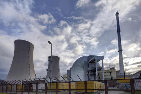 Kernkraftwerk Grohnde nach der Stillegung