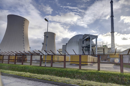 Kernkraftwerk Grohnde nach der Stillegung