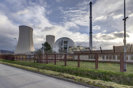 Kernkraftwerk Grohnde nach der Stillegung