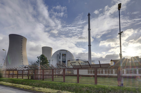 Kernkraftwerk Grohnde nach der Stillegung