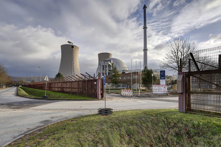 Kernkraftwerk Grohnde nach der Stillegung