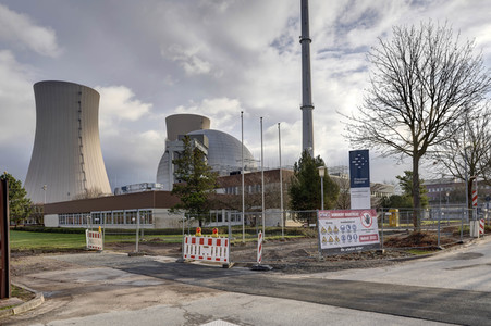 Kernkraftwerk Grohnde nach der Stillegung