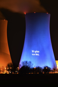 Das Kernkraftwerk Grohnde vor der Abschaltung