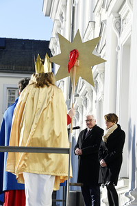 Frank-Walter Steinmeier empfängt die Sternsinger in Berlin