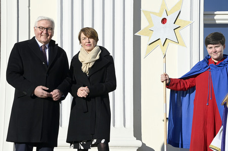 Frank-Walter Steinmeier empfängt die Sternsinger in Berlin
