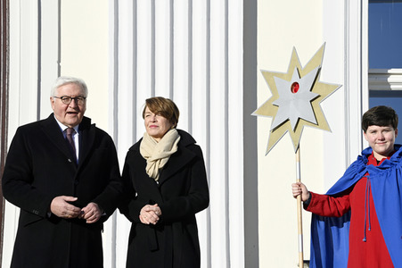 Frank-Walter Steinmeier empfängt die Sternsinger in Berlin